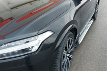 Volvo XC90 2015- Progi Boczné Shining (2 szt., Aluminium) zdjęcia 10