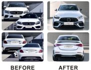 Mercedes C-class W205 2014-2021 Zestaw Facelift do W206 AMG zdjęcia 2