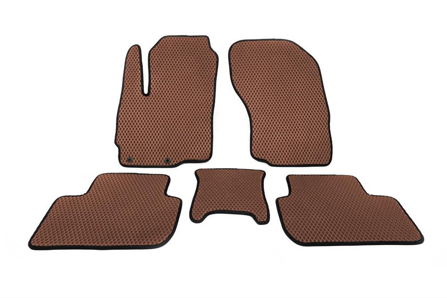 Mitsubishi Outlander 2012-2021 Dywaniki EVA (Brązowe) Image