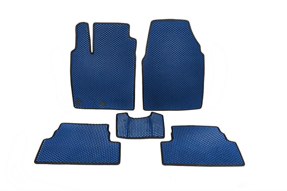 Nissan Qashqai 2010-2014 Dywaniki EVA (Niebieskie) Image
