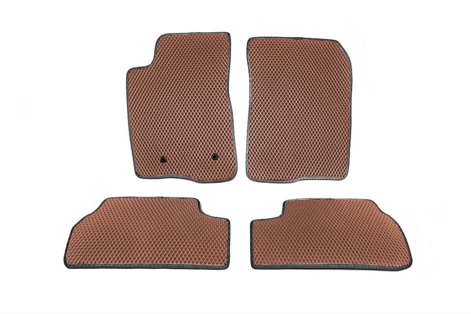 Toyota Corolla Verso 2004-2009 Dywaniki EVA (Brązowe) Image