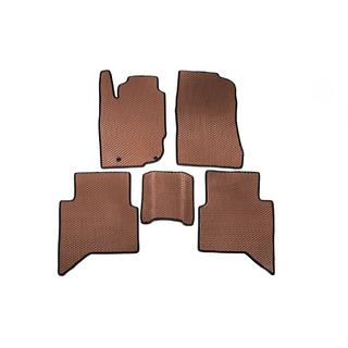 Dywaniki EVA V1 (Brązowe) Toyota Hilux 2006-2015 zdjęcia 1
