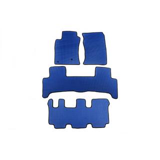 Dywaniki EVA (3 Rzędy, Niebieskie) Toyota Land Cruiser Prado 120 2002-2009 zdjęcia 1