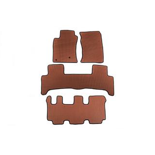 Dywaniki EVA (3 Rzędy, Brązowe) Lexus GX470 2002-2009 zdjęcia 1