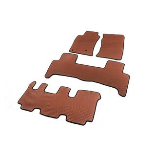 Dywaniki EVA (3 Rzędy, Brązowe) Lexus GX470 2002-2009 zdjęcia 2