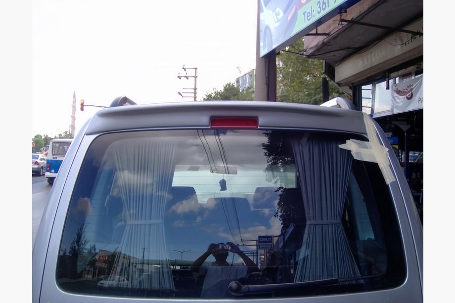 Volkswagen Caddy 2010-2015 Spojler Kalin ABS (zagruntowany do malowania) Image