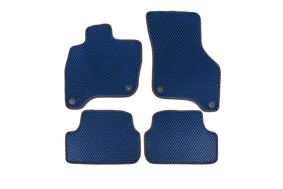 Volkswagen Golf 7/E-Golf 2012-2020 Dywaniki EVA do E-Golf (Niebieski) Image