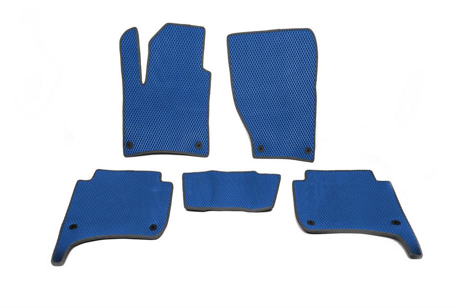 Volkswagen Touareg 2010-2018 Dywaniki EVA (Niebieskie) Image
