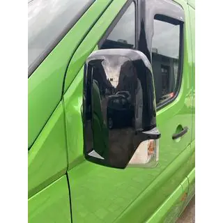 Nakladki na Lusterka BlackEdition (2 szt., plastik) Mercedes Sprinter W906 2006–2018 zdjęcia 1