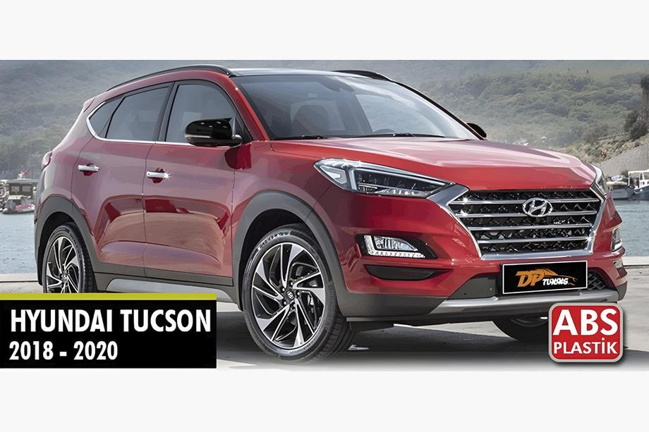Hyundai Tucson TL 2016-2021 Nakładki na Lusterka BMW-Style (2018-2020, 2 szt.) Zdjęcia 4