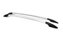 Toyota Urban Cruiser 2009-2014 Relingi dachowe do HB OmsaLine Solid (2 szt, szare) zdjęcia 2
