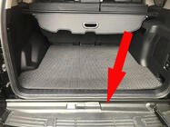 Lexus GX460 2009-2023 Nakładka Progu Tylnego (ABS) zdjęcia 1