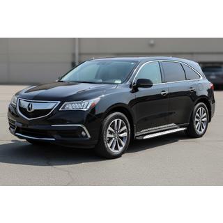 Progi Boczné Shining V1 (2 szt., Aluminium) Acura MDX 2013-2020 zdjęcia 1