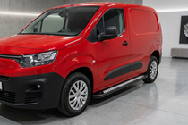 Fiat Doblo III 2023- Progi Boczne New Vision Black (2 szt., Aluminium) Krótki Rozstaw Osi zdjęcia 1