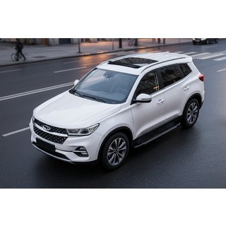 Progi boczne Bosphorus Grey (2 szt., aluminium) Chery Tiggo 7 2020- zdjęcia 1
