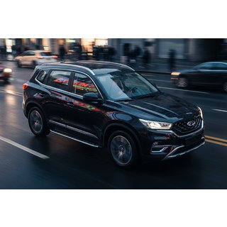 Progi Boczné Fullmond (2 szt., Aluminium) Chery Tiggo 7 2020- zdjęcia 1