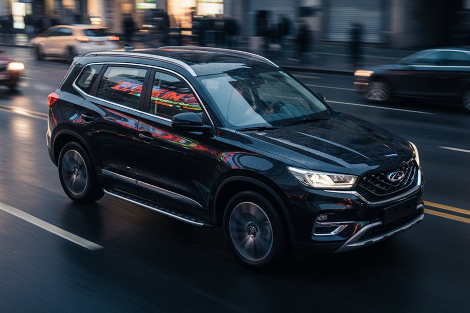 Chery Tiggo 7 2020- Progi Boczné Fullmond (2 szt., Aluminium) Image