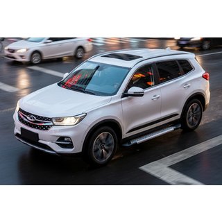 Progi Boczné New Vision Grey (2 szt., Aluminium) Chery Tiggo 7 2020- zdjęcia 1