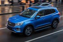 Chery Tiggo 7 2020- Progi Boczné Maya Blue (2 szt., Aluminium) zdjęcia 1