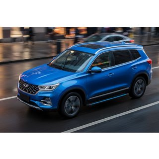 Progi Boczné Maya Blue (2 szt., Aluminium) Chery Tiggo 7 2020- zdjęcia 1