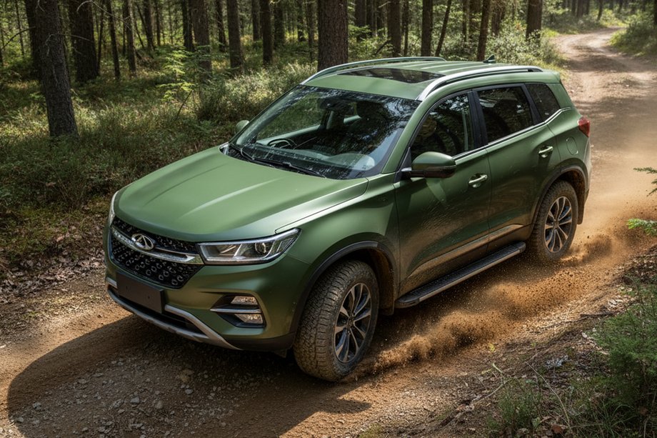 Chery Tiggo 7 2020- Progi Boczné Maya V1 (2 szt., Aluminium) Image