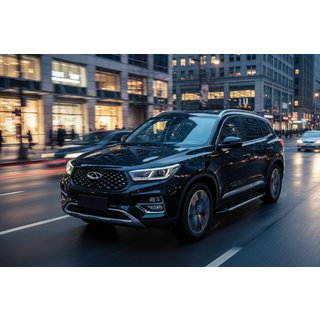 Progi Boczné Duru (2 szt., Aluminium) Chery Tiggo 7 2020- zdjęcia 1