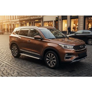 Progi Boczne Maya V2 (2 szt., Aluminium) Chery Tiggo 7 2020- zdjęcia 1