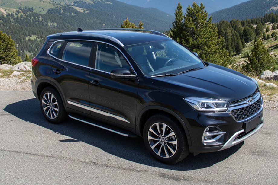 Chery Tiggo 8 2017- Progi Boczné Fullmond (2 szt., Aluminium) Image