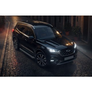 Progi Boczné Allmond Black (2 szt., Aluminium) zdjęcia 1