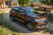 Chery Tiggo 8 2017- Progi Boczné Maya V1 (2 szt., Aluminium) zdjęcia 1