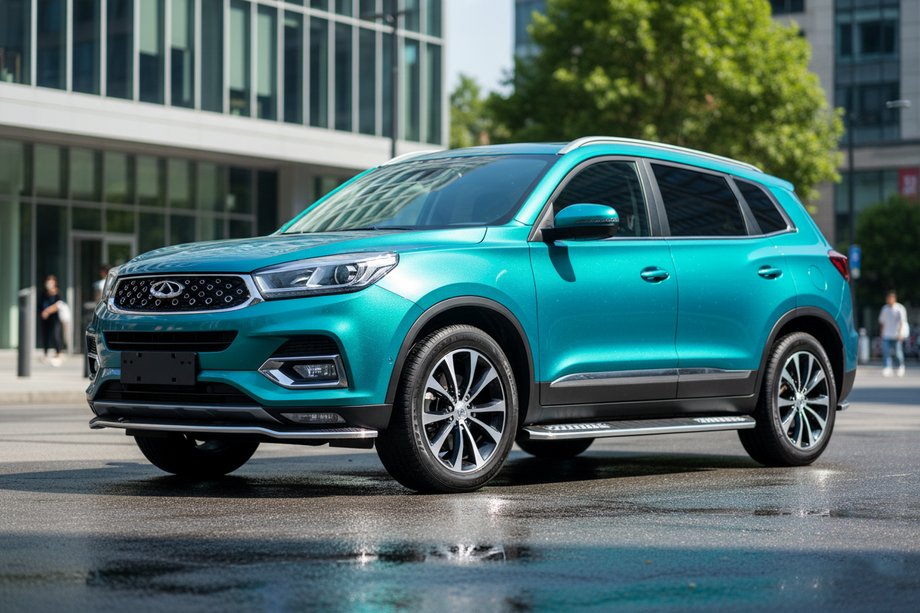 Chery Tiggo 8 2017- Progi Boczné Tayga V2 (2 szt., Aluminium) Image