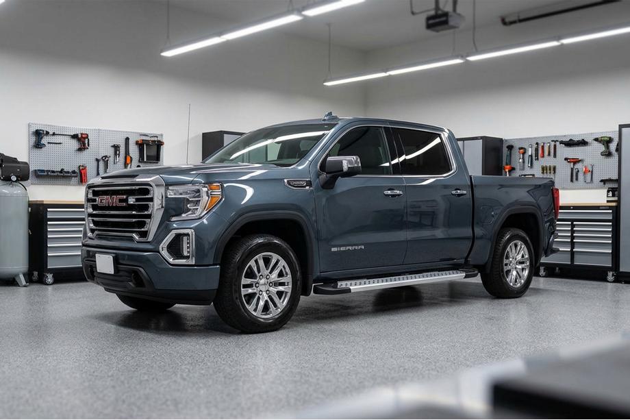 GMS Sierra 2019- Progi Boczné New Vision Grey (2 szt., Aluminium) Image