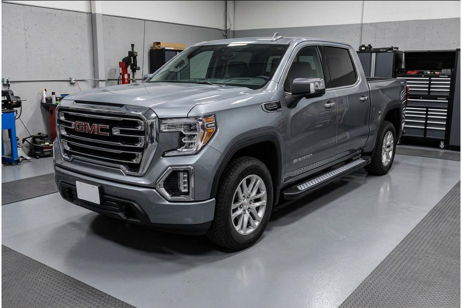 GMS Sierra 2019- Progi Boczne New Vision Black (2 szt., Aluminium) Image