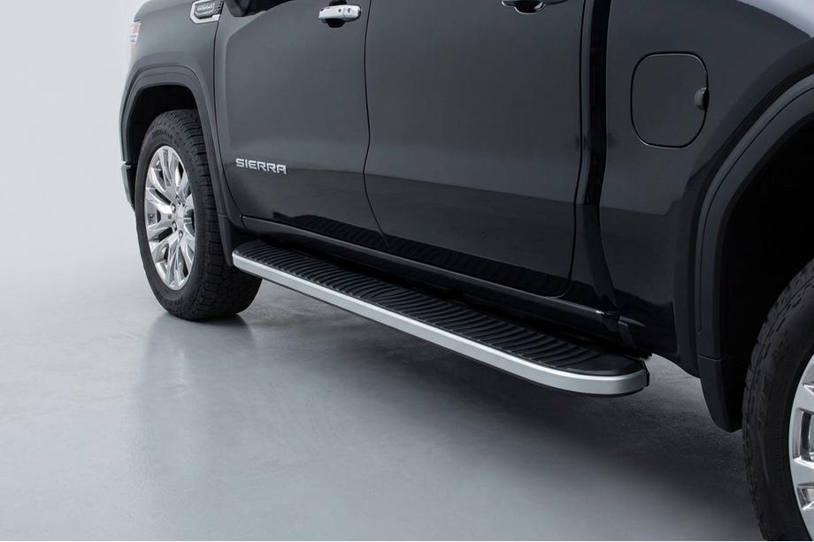 GMS Sierra 2019- Progi Boczne Tayga Grey (2 szt., Aluminium) Image
