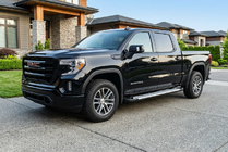 GMS Sierra 2019- Progi boczne Allmond Grey (2 szt., aluminium) zdjęcia 1