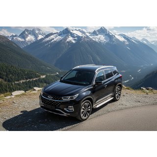 Progi Boczné Shining (2 szt., Aluminium) Chery Tiggo 7 2020- zdjęcia 1