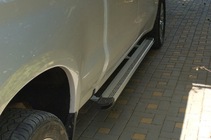 Chevrolet Silverado 2019- Progi Boczne Maya V2 (2 szt., Aluminium) zdjęcia 4