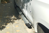 Chevrolet Silverado 2019- Progi Boczne Maya V2 (2 szt., Aluminium) zdjęcia 2