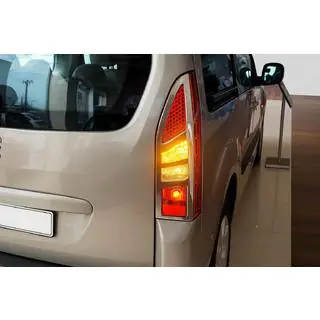 Chromowane Nakładki na Lampy Tylne (2 szt, Stal Nierdzewna) zdjęcia 1