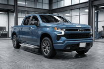 Chevrolet Silverado 2019- Progi Boczné New Vision Grey (2 szt., Aluminium) zdjęcia 1