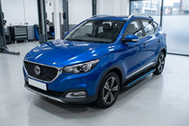 MG ZS 2017-2024 Progi Boczné Maya Blue (2 szt., Aluminium) zdjęcia 1