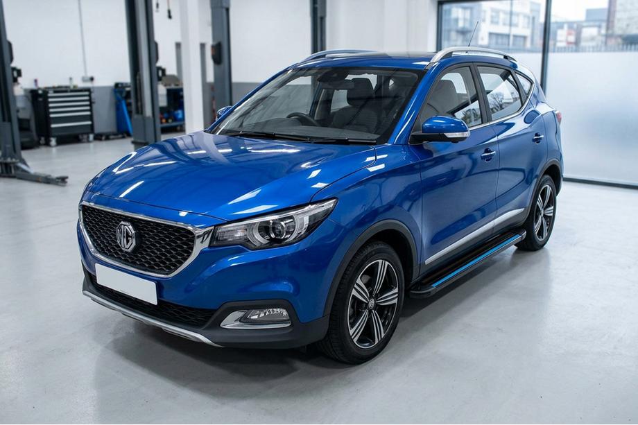 MG ZS 2017-2024 Progi Boczné Maya Blue (2 szt., Aluminium) Image