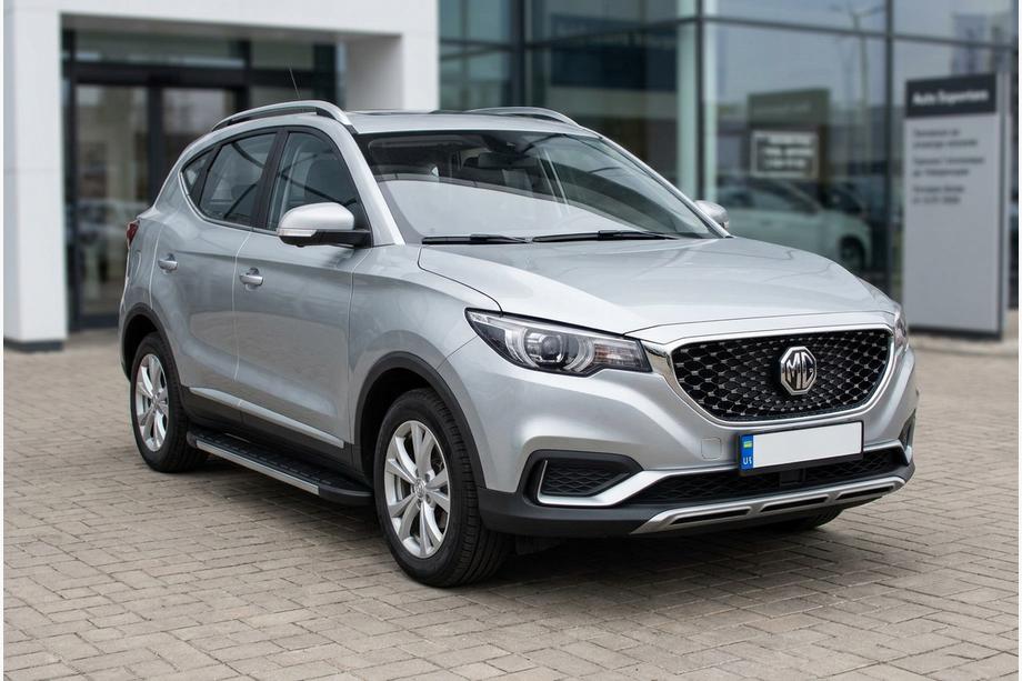 MG ZS 2017-2024 Progi Boczné Duru (2 szt., Aluminium) Image