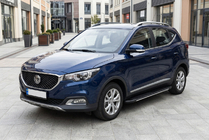 MG ZS 2017-2024 Progi Boczné Bosphore Grey (2 szt., Aluminium) zdjęcia 1
