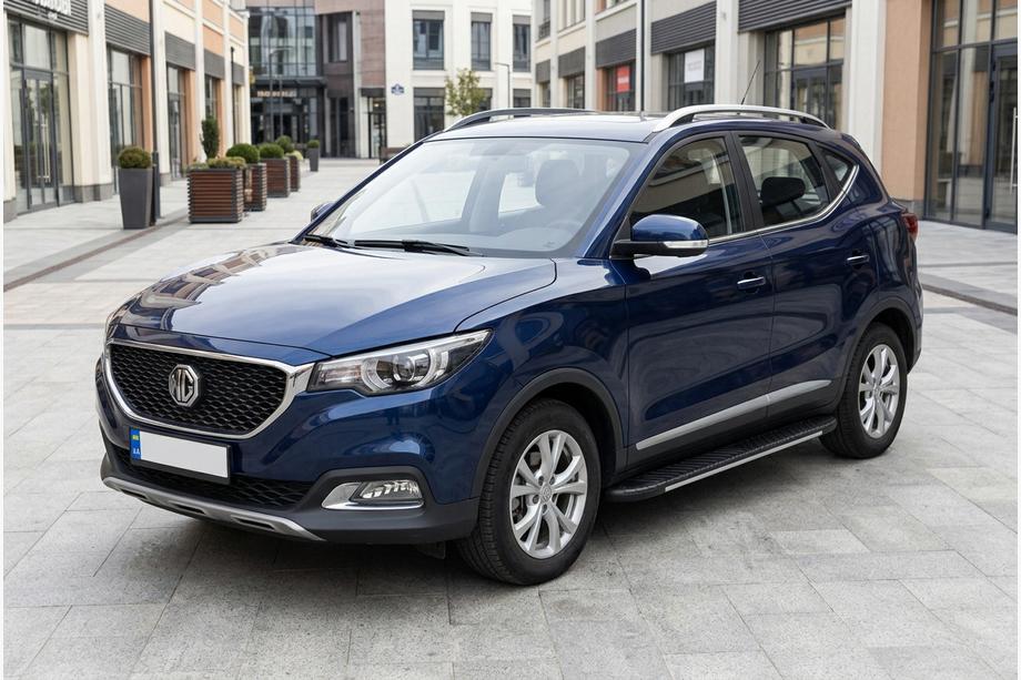 MG ZS 2017-2024 Progi Boczné Bosphore Grey (2 szt., Aluminium) Image