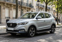 MG ZS 2017-2024 Progi Boczné Allmond Black (2 szt., Aluminium) zdjęcia 1