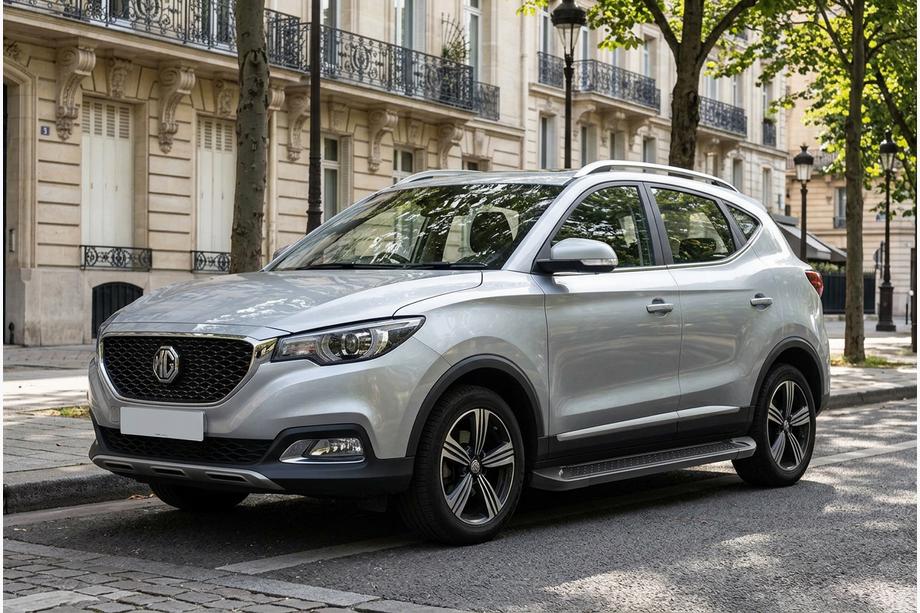 MG ZS 2017-2024 Progi Boczné Allmond Black (2 szt., Aluminium) Image