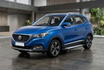 MG ZS 2017-2024 Progi boczne Allmond Grey (2 szt., aluminium) zdjęcia 1