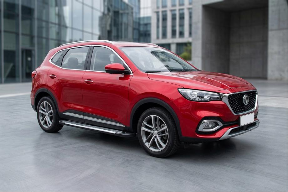 MG HS 2018- Progi Boczne Line (2 szt., Aluminium) Image
