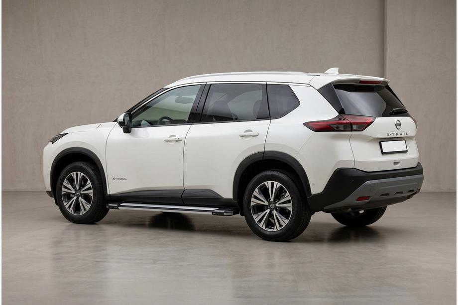 Nissan X-trail T33/Rogue 2022- Progi Boczné Rainbow (2 szt., Aluminium) Image